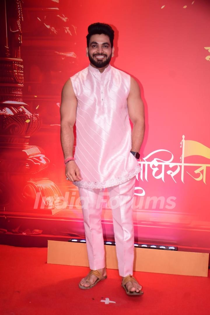 Shiv Thakare grace the premiere of Love Life Leela