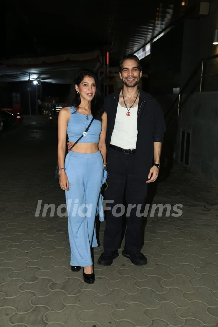 Rishabh Sawhney snapped at the screening of Khel Khel Mein