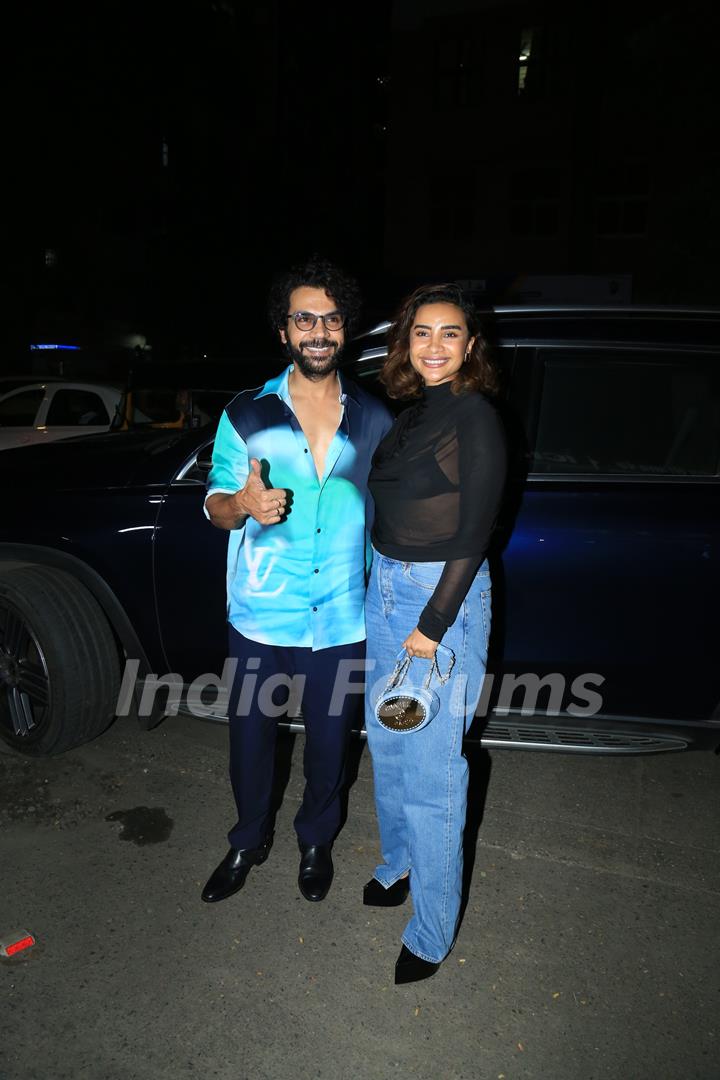 Rajkummar Rao and Patralekhaa grace the success party of Stree 2