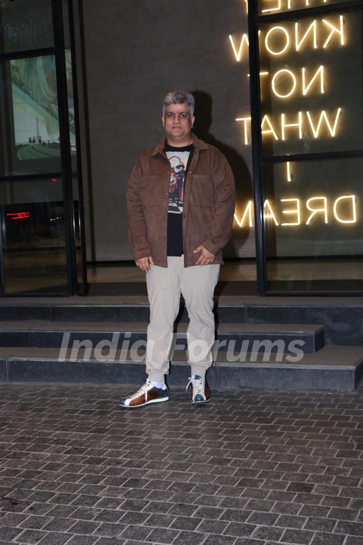 Siddharth P. Malhotra snapped at the special screening of Angry Young Men