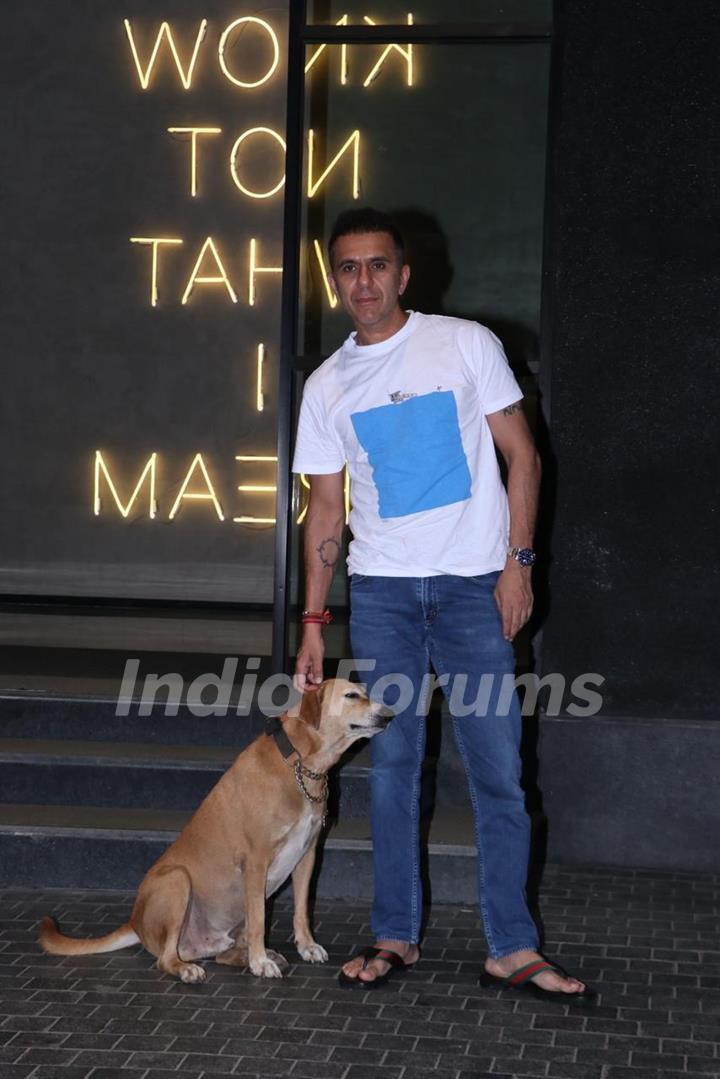 Ritesh Sidhwani snapped at the special screening of Angry Young Men