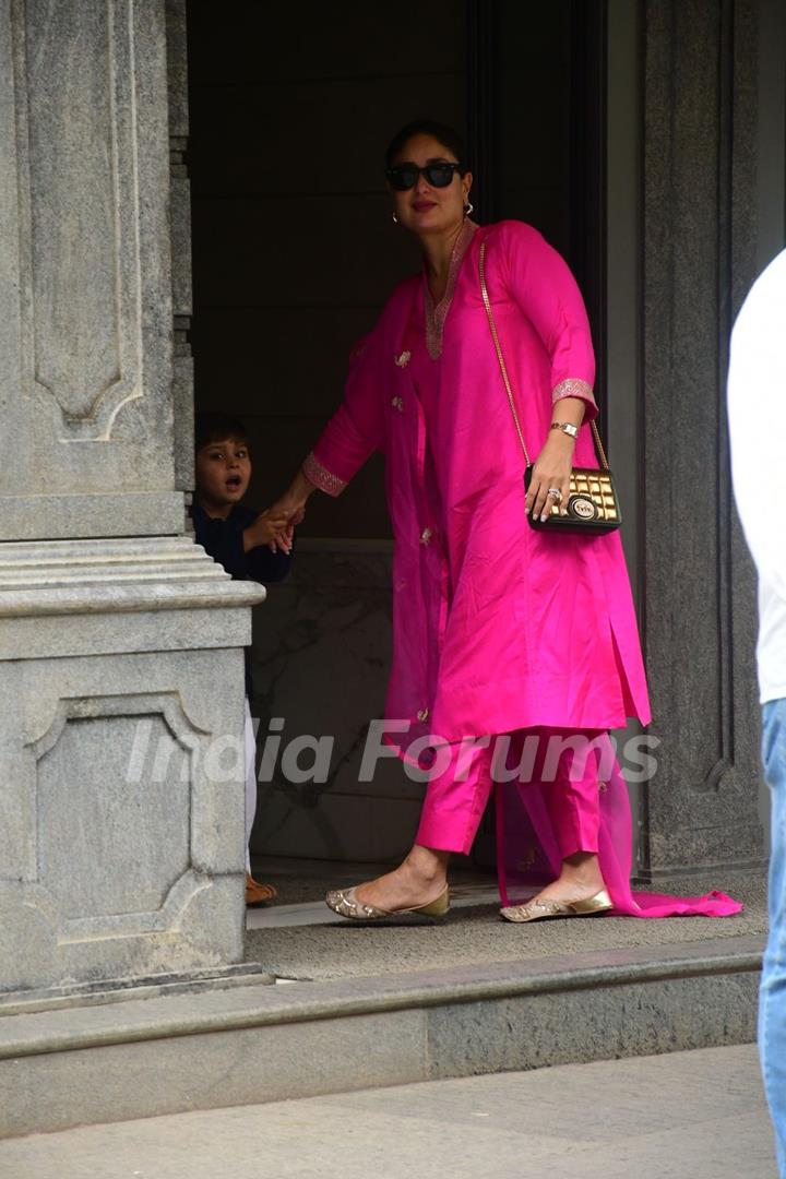 Kareena Kapoor snapped in the city