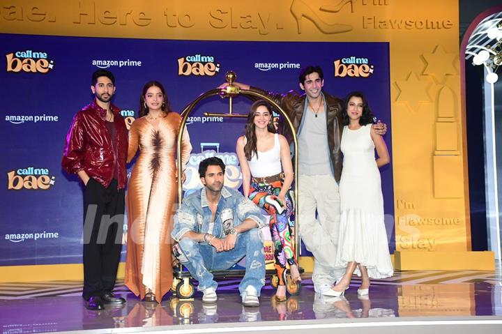 Ananya Panday, Varun Sood, Niharika Lyra Dutt, Lisa Mishra, Gurfateh Pirzada and Vihaan Samat attended trailer launch of 'call me bae'