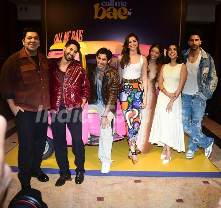 Ananya Panday, Varun Sood, Niharika Lyra Dutt, Lisa Mishra, Gurfateh Pirzada and Vihaan Samat attended trailer launch of 'call me bae'