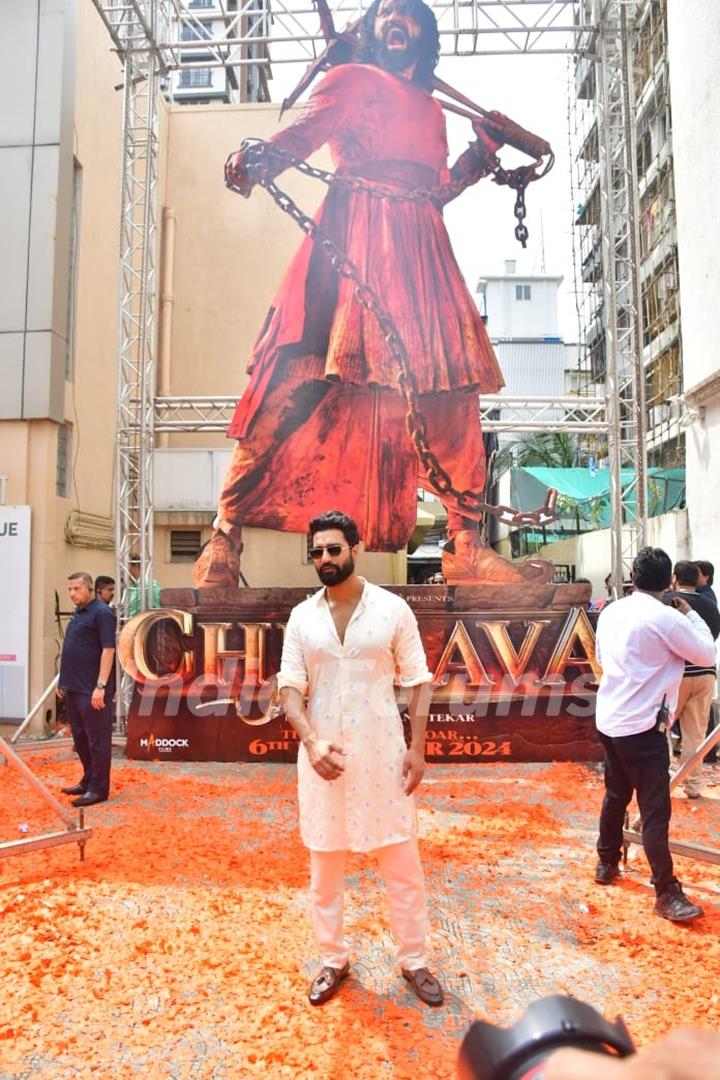 Vicky Kaushal unrelieved the poster of 'Chhaava'