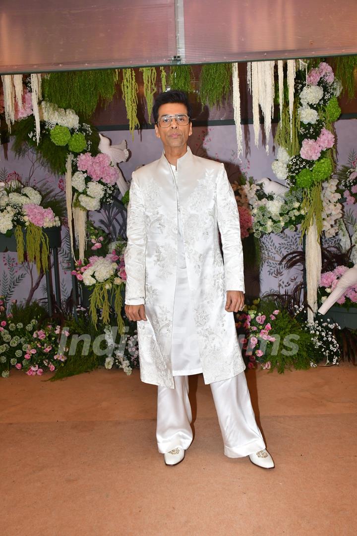 Karan Johar grace Eka Lakhani and Ravi Bhagchandka's engagement party