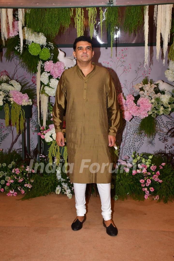 Siddharth Roy Kapur grace Eka Lakhani and Ravi Bhagchandka's engagement party