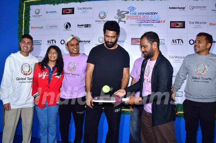 Vicky Kaushal snapped at Pickleball championship season 2