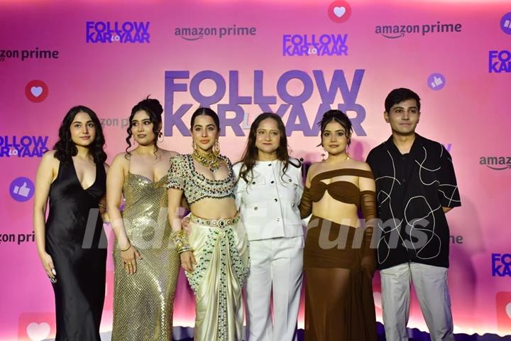 Uorfi Javed snapped at the premiere of 'Follow Kar Lo Yaar'