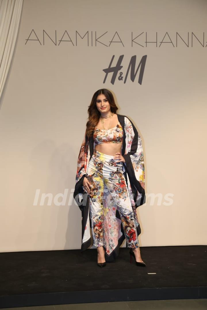 Rasha Thadani grace the Celebration Of H&M & Anamika Khanna collaboration