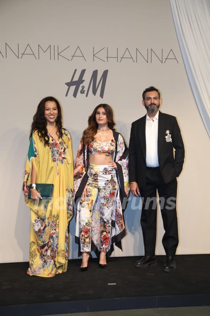 Rasha Thadani grace the Celebration Of H&M & Anamika Khanna collaboration