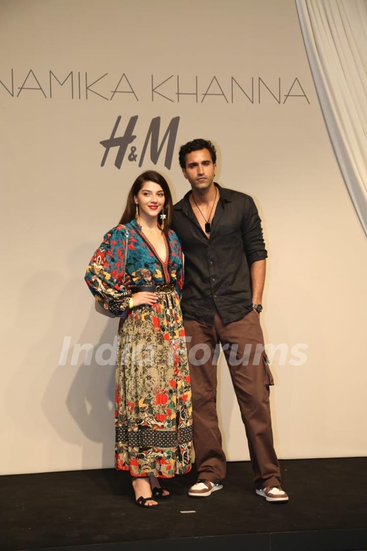 Gurfateh Pirzada grace the Celebration Of H&M & Anamika Khanna collaboration