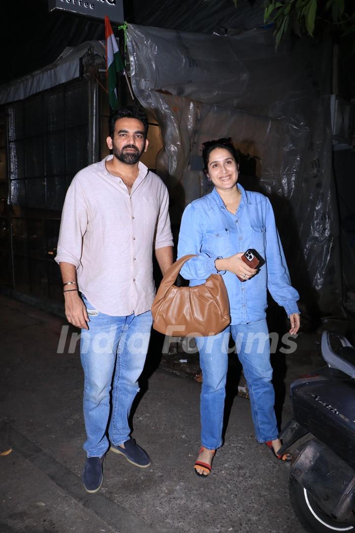 Zaheer Khan snapped in the city