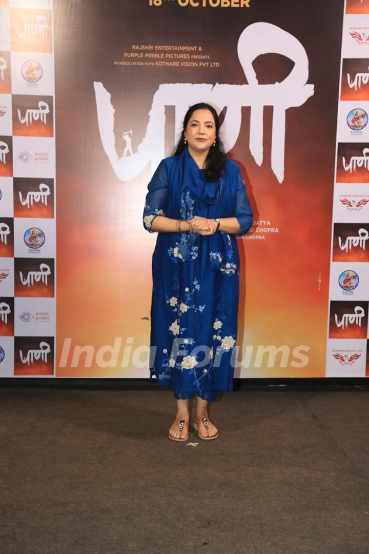 Celebrities snapped promoting their upcoming film 'Paani'