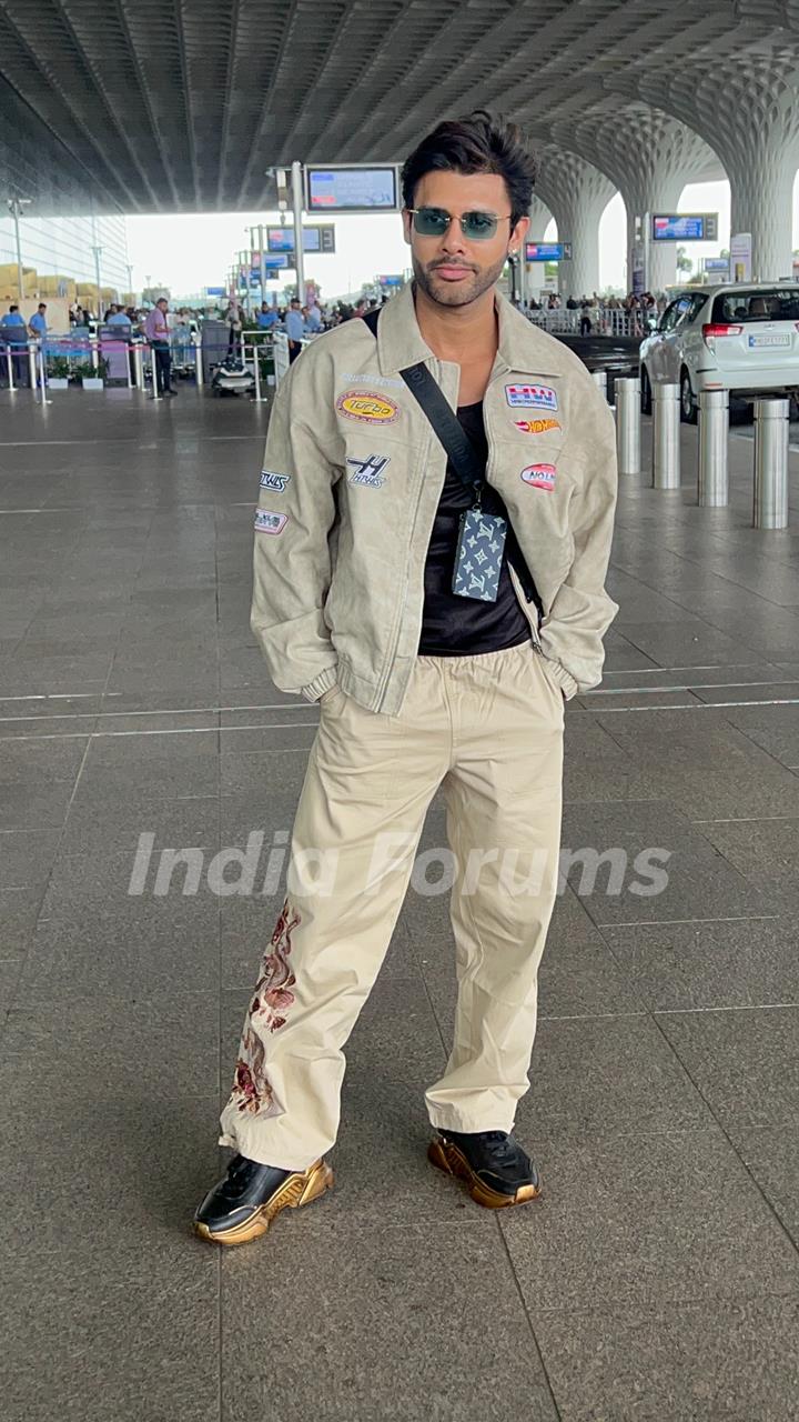 Stebin Ben snapped at the airport