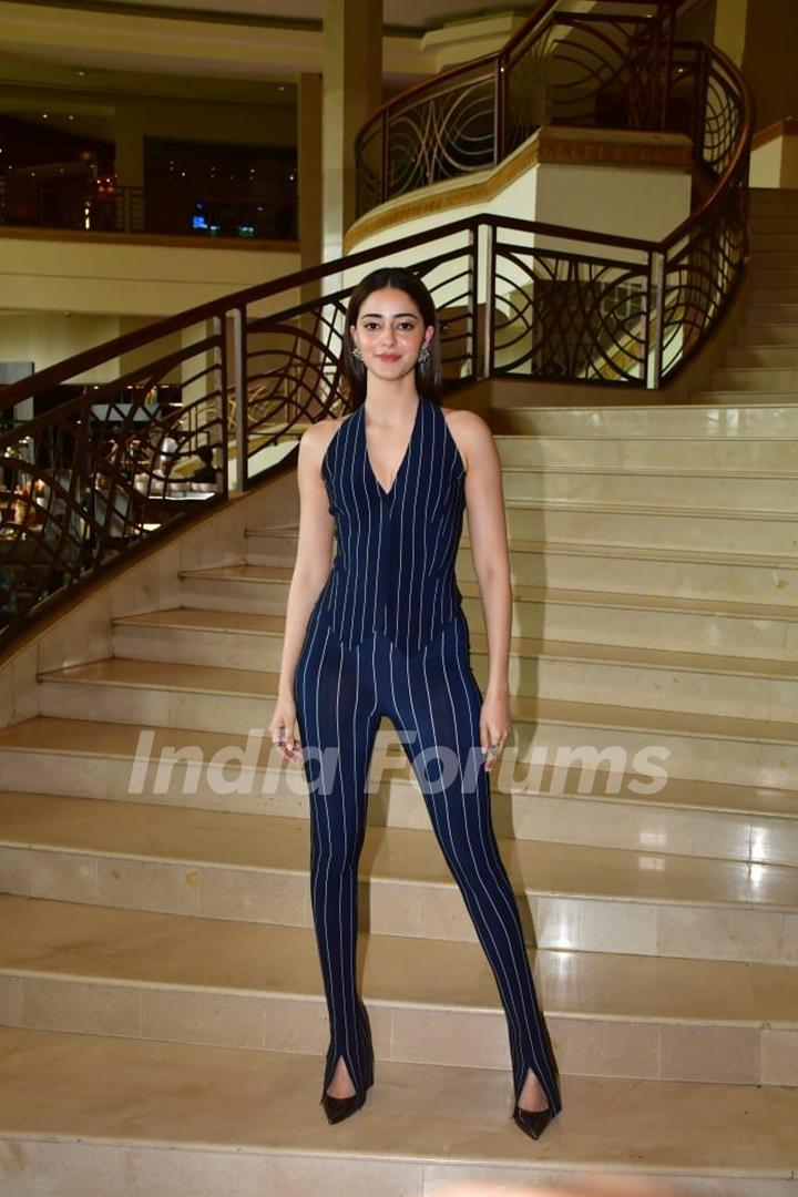 Ananya Panday snapped promoting upcoming series 'call me bae'