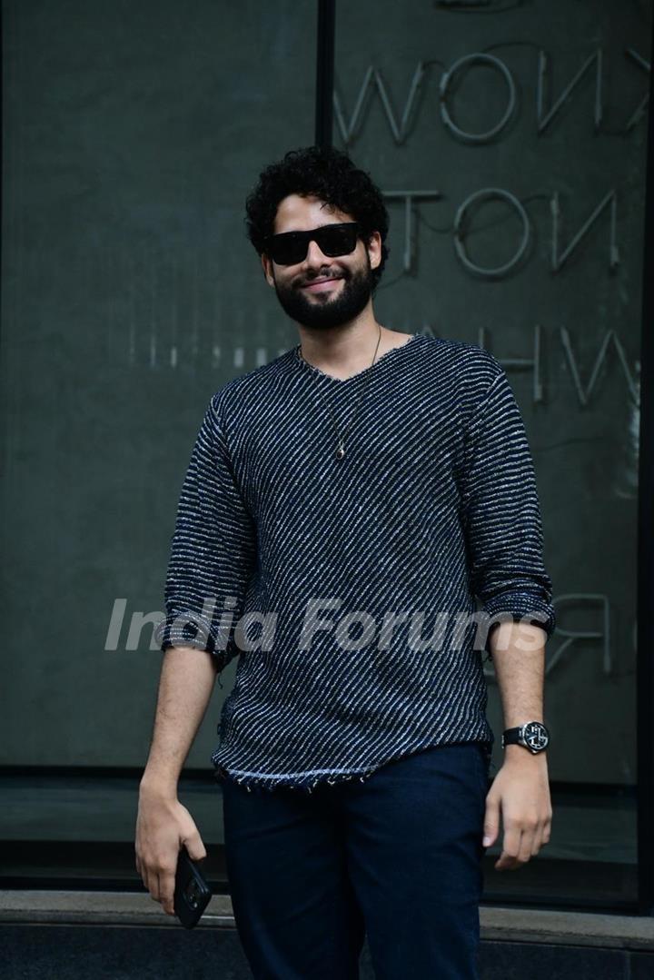 Siddhant Chaturvedi snapped in the city