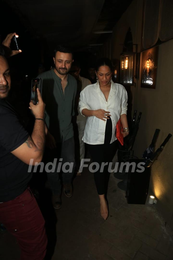 Masaba Gupta and Satyadeep Misra snapped in the city