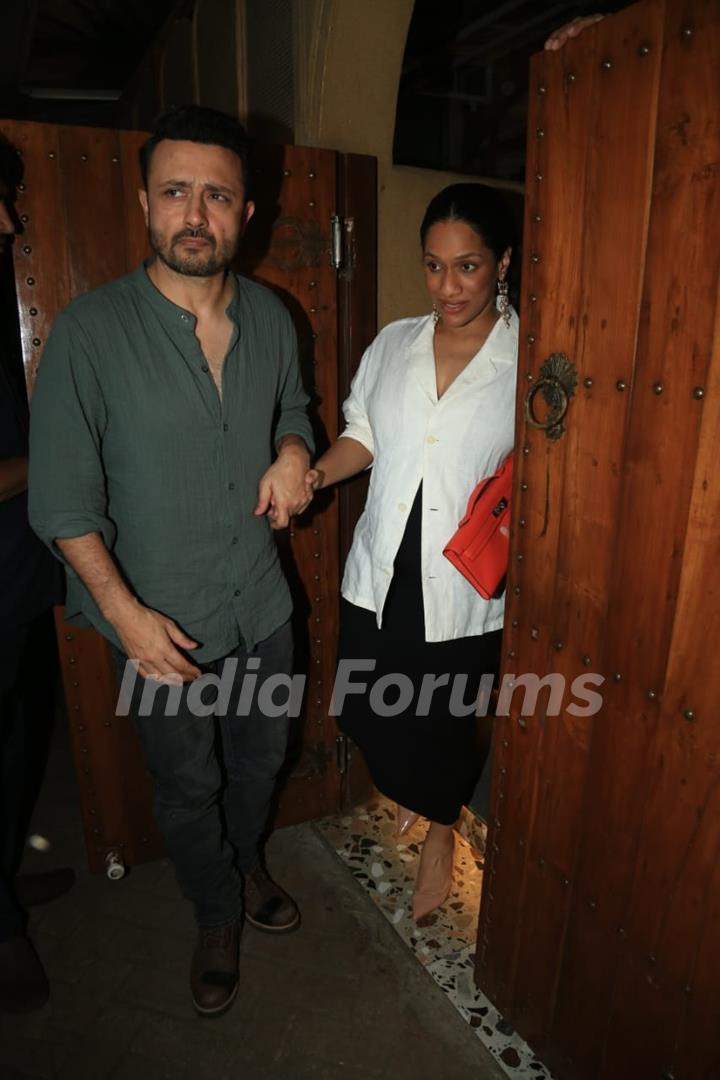 Masaba Gupta and Satyadeep Misra snapped in the city