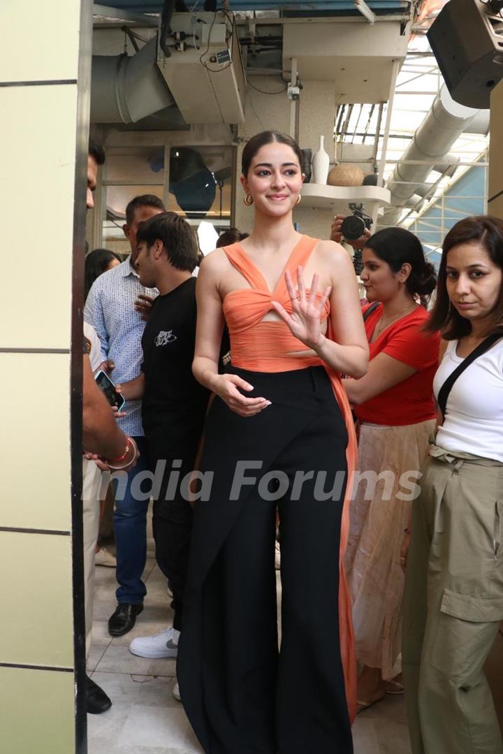 Ananya Panday snapped in the city