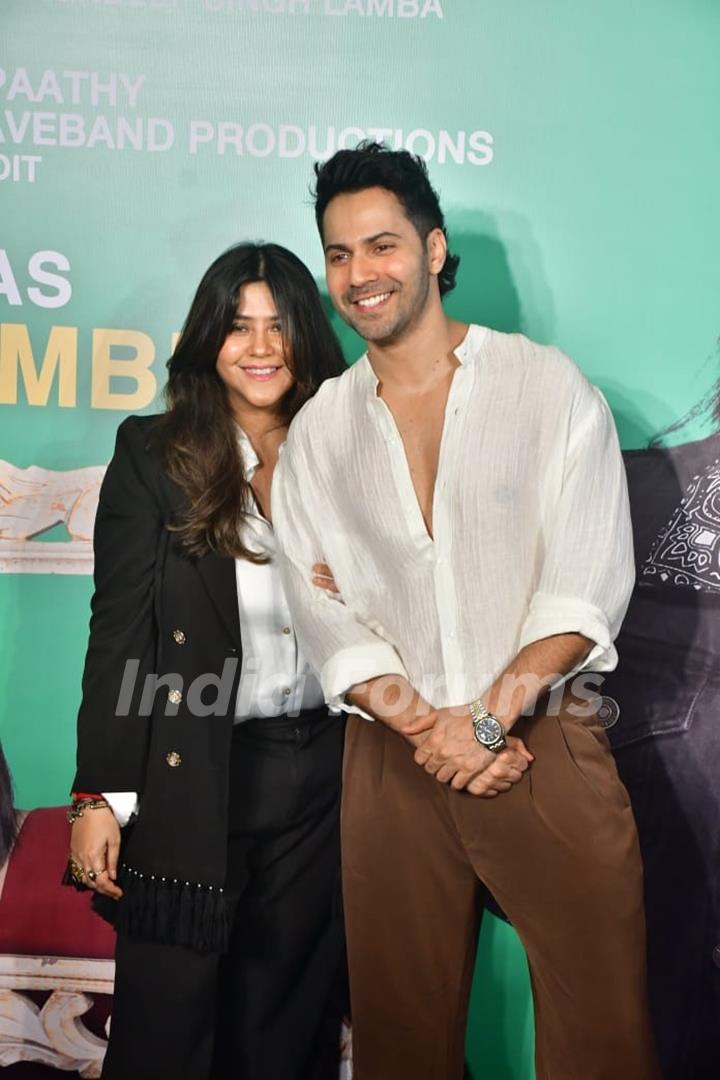 Varun Dhawan grace the trailer launch of 'Binny And Family'