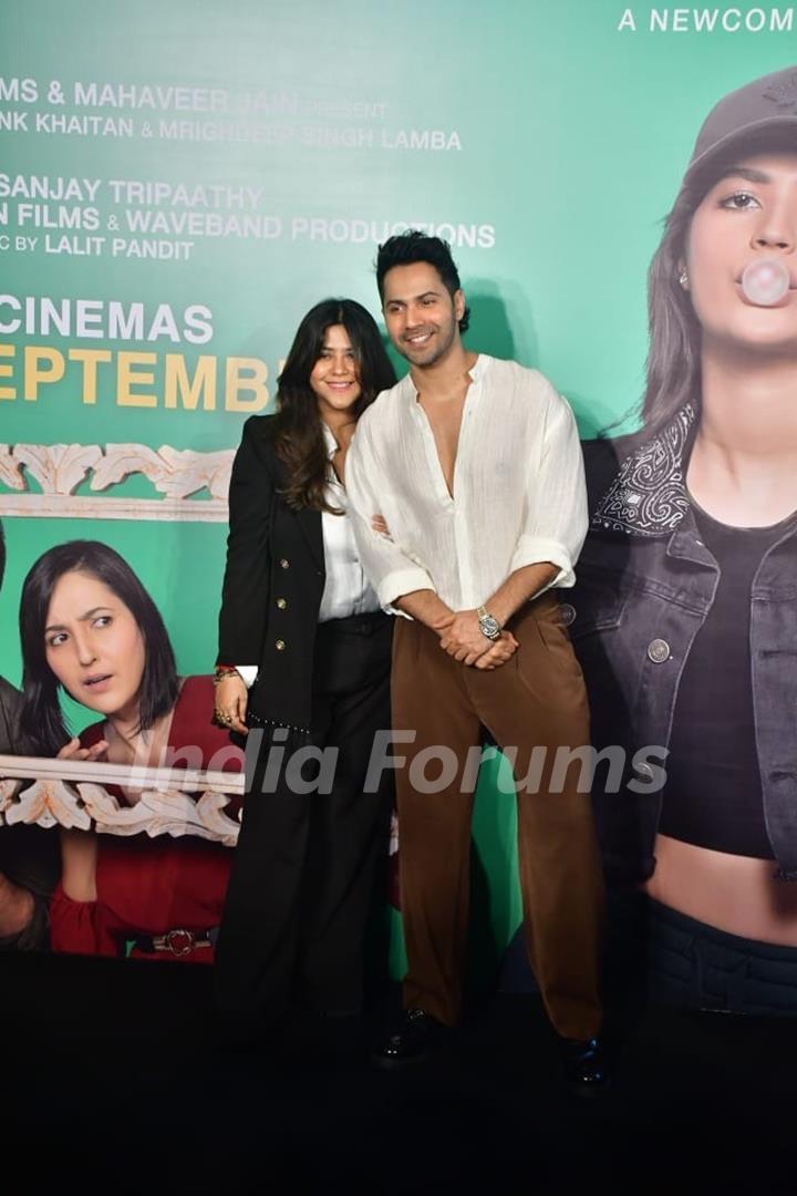 Varun Dhawan grace the trailer launch of 'Binny And Family'