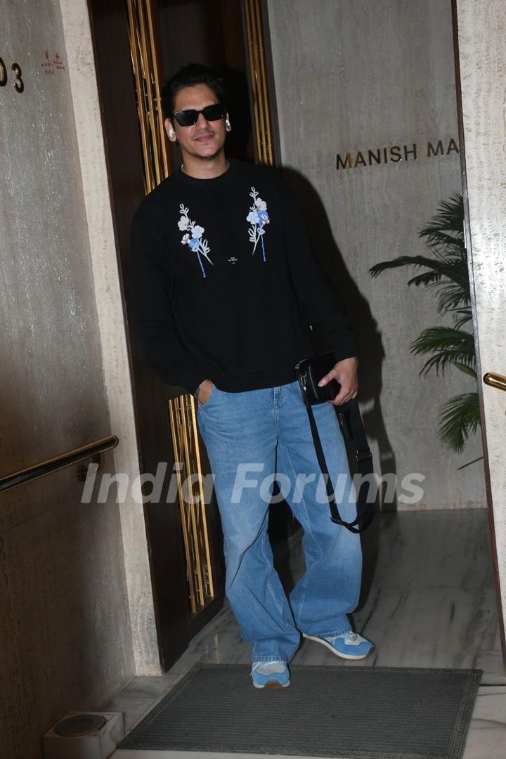 Vijay Varma snapped in the city