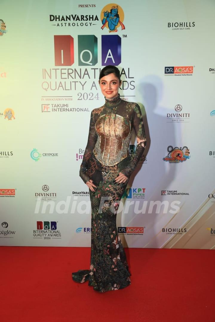 Divya Khossla grace the IQA International Quality Awards 2024