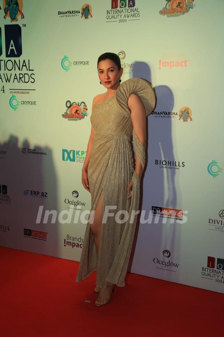 Gauahar Khan grace the IQA International Quality Awards 2024