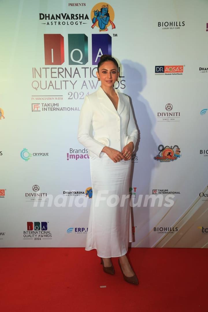 Rakul Preet Singh grace the IQA International Quality Awards 2024