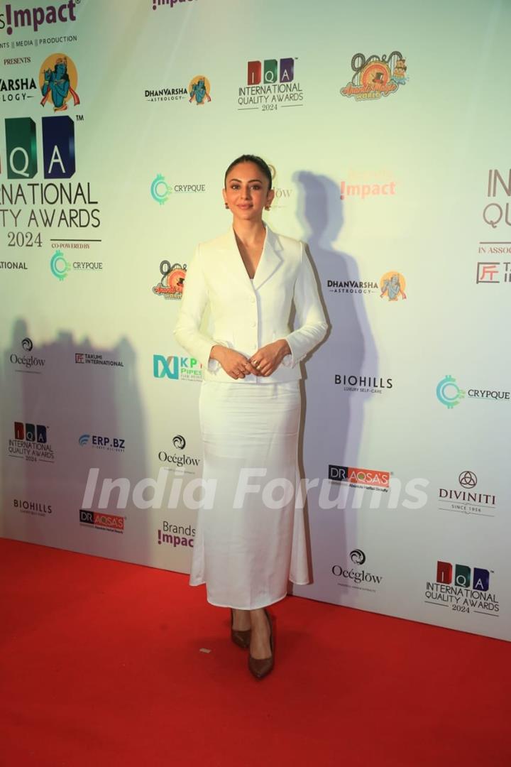 Rakul Preet Singh grace the IQA International Quality Awards 2024