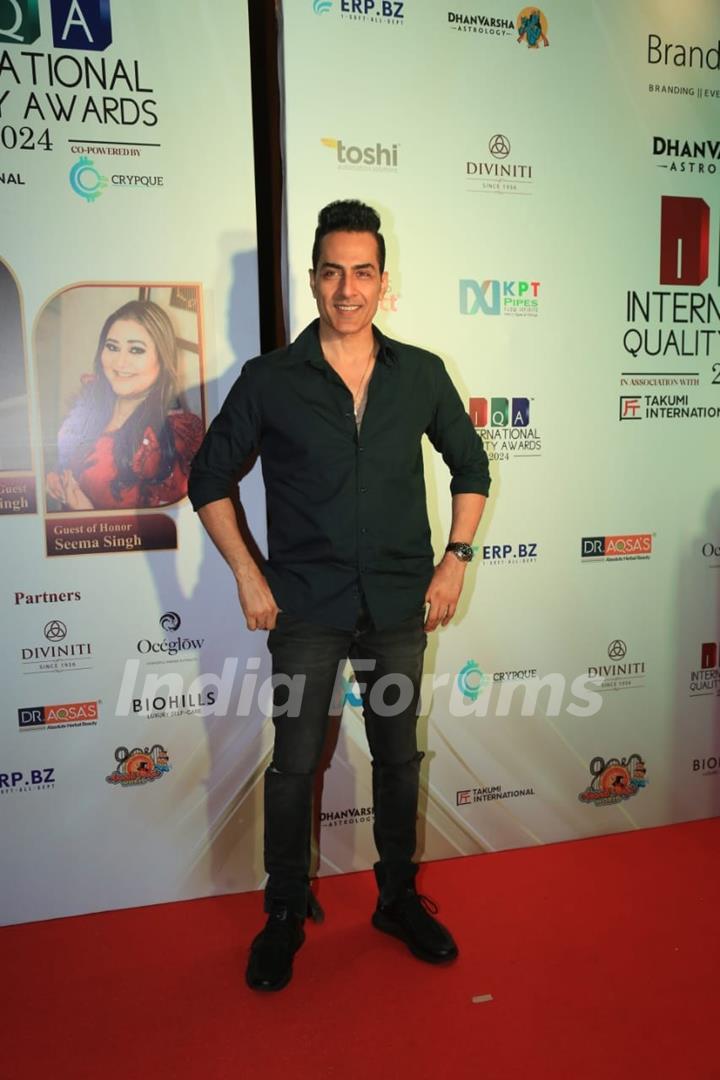 Sudhanshu Pandey grace the IQA International Quality Awards 2024