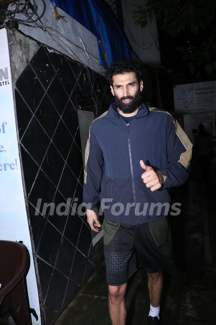 Aditya Roy Kapur snapped in the city