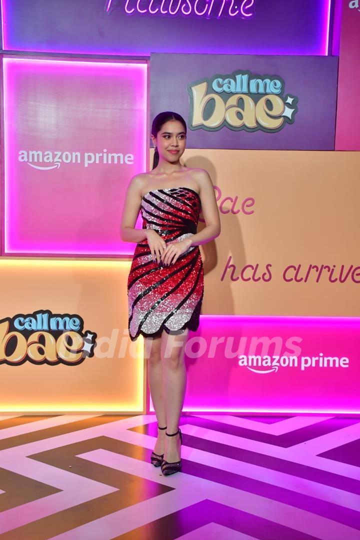 Muskkaan Jaferi Attend the screening of 'Call Me Bae'