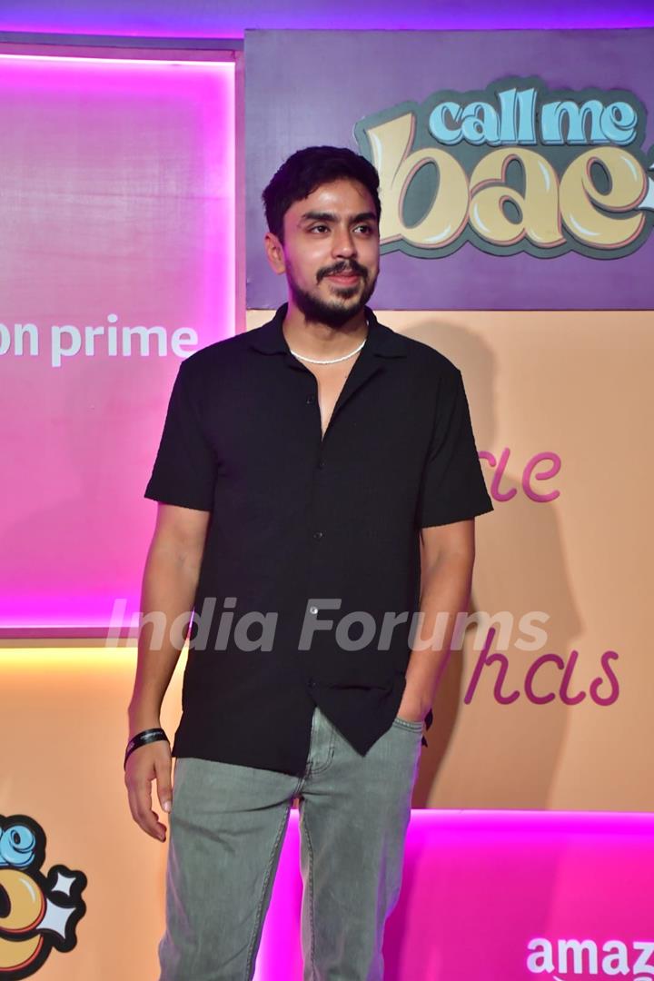 Adarsh Gourav Attend the screening of 'Call Me Bae'