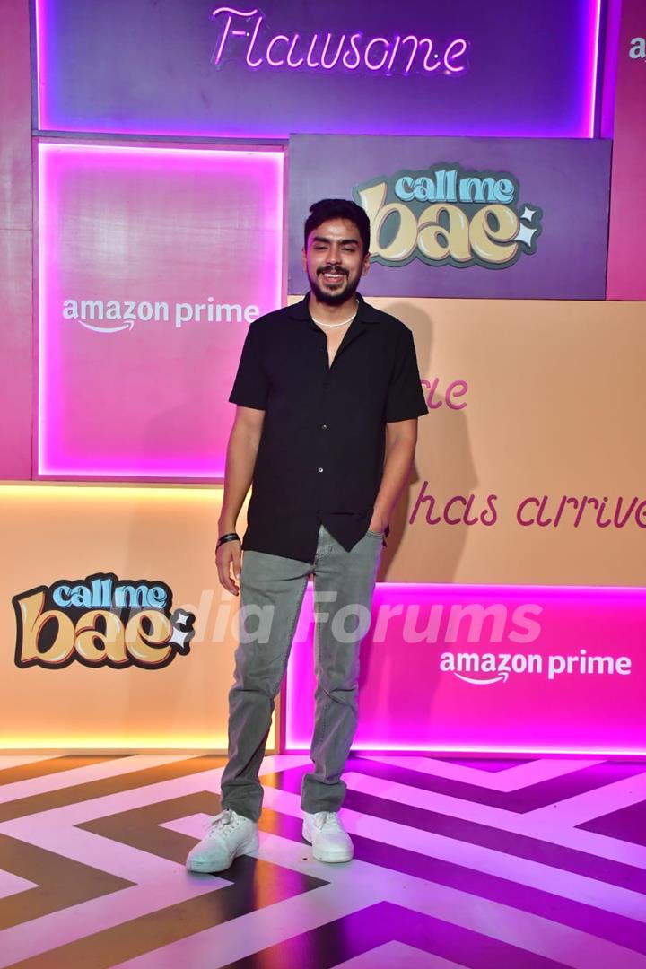 Adarsh Gourav Attend the screening of 'Call Me Bae'