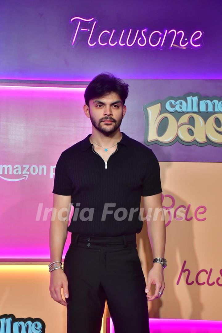 Veer Pahariya Attend the screening of 'Call Me Bae'