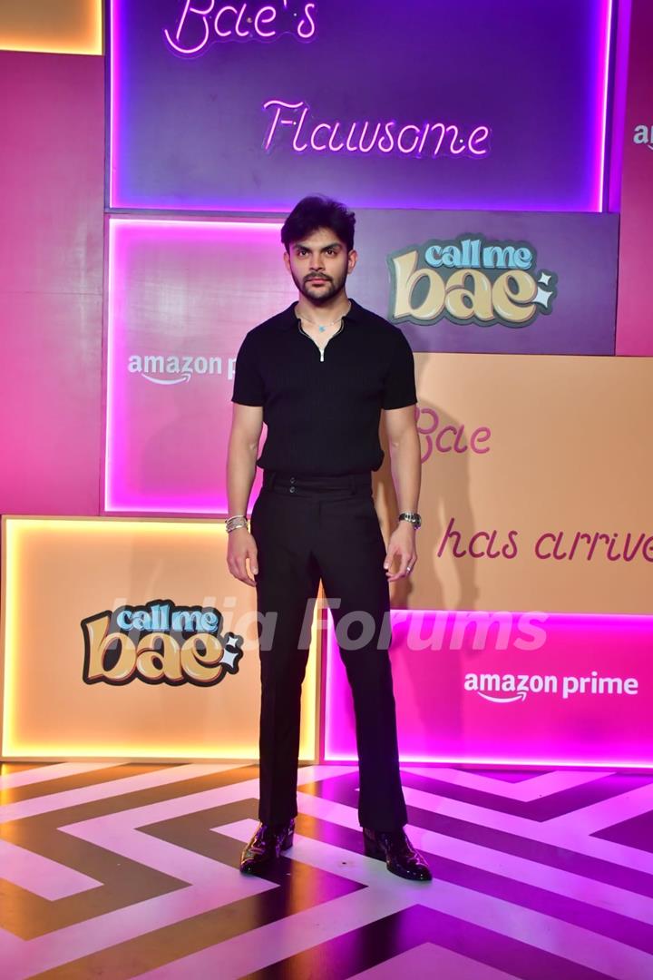 Veer Pahariya Attend the screening of 'Call Me Bae'