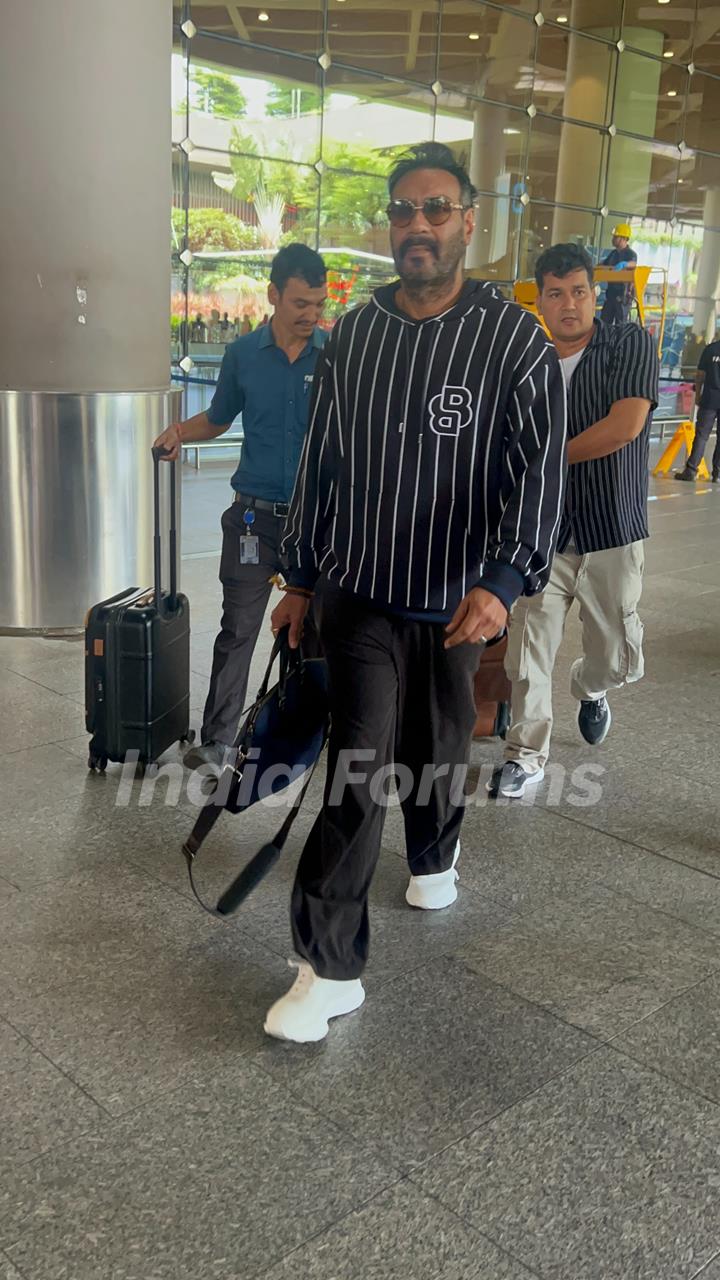 Ajay Devgn snapped at the airport