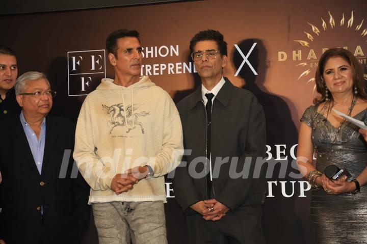 Akshay Kumar and Karan Johar snapped at FEF Annual Gala 