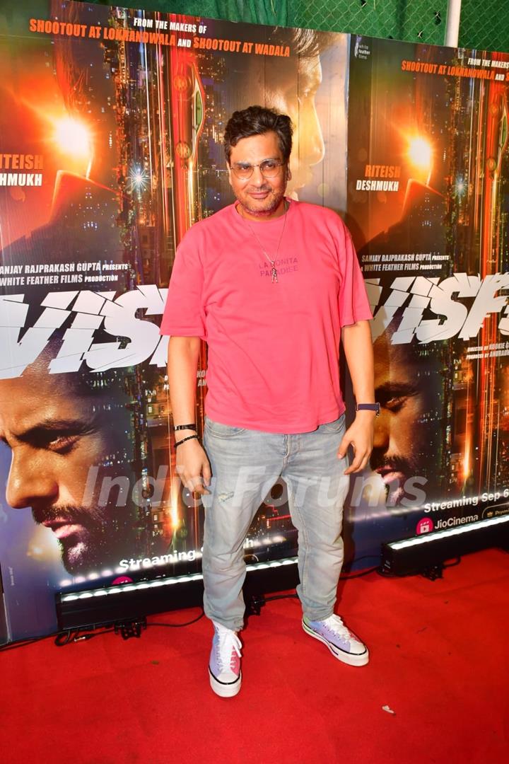 Mukesh Chhabra grace the movie premiere of 'Visfot'