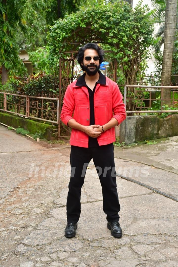 Rajkummar Rao snapped in the city