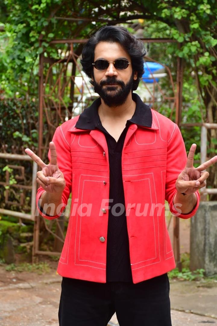 Rajkummar Rao snapped in the city