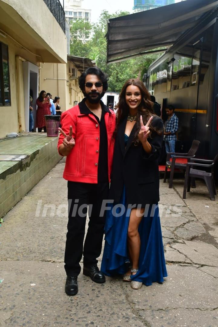 Rajkummar Rao and Triptii Dimri snapped in the city