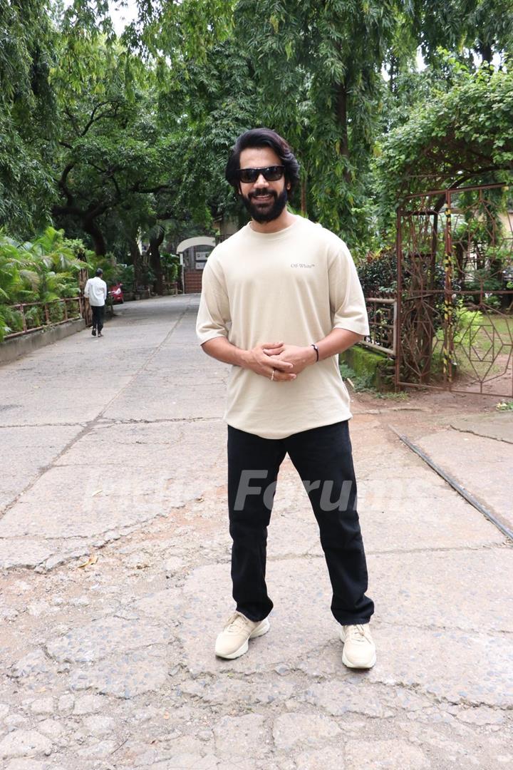 Rajkummar Rao snapped in the city