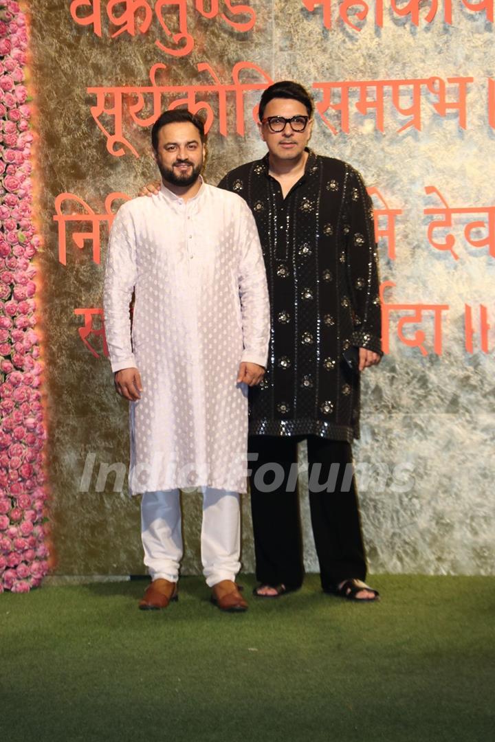 Dinesh Vijan snapped at Antilia for Ganesh Chaturthi