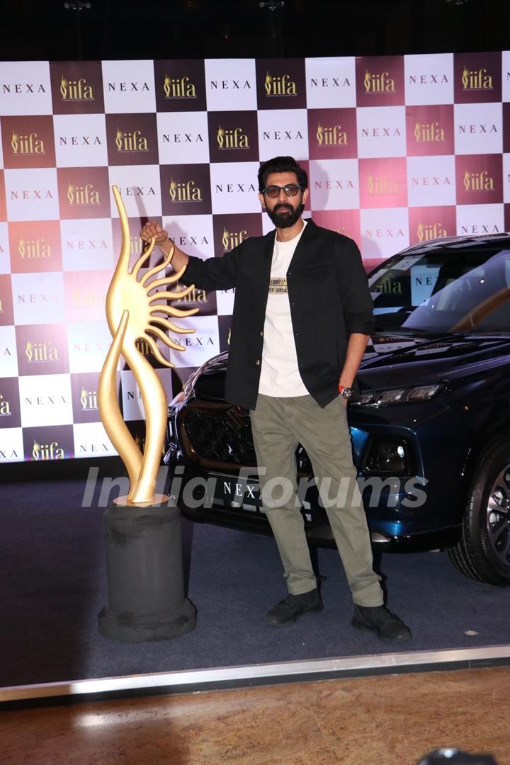 Rana Daggubati snapped at the conference of 24th IIFA Awards