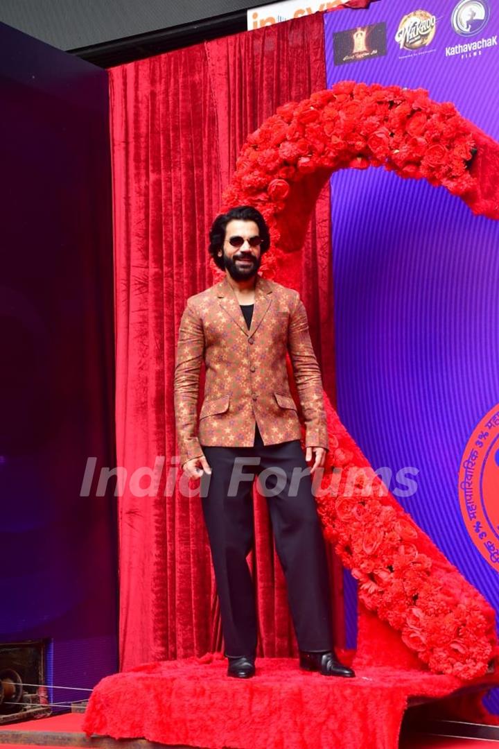 Rajkummar Rao snapped at the trailer launch of Vicky Vidya Ka Woh Wala Video