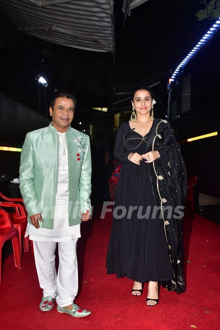 Vidya Balan and Rajpal Yadav snapped promoting their Upcoming film 'Bhool Bhulaiyaa 3'