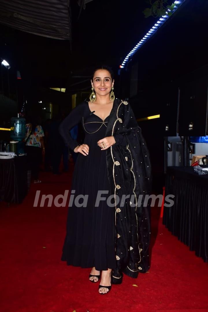 Vidya Balan snapped promoting their Upcoming film 'Bhool Bhulaiyaa 3'